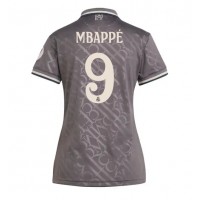 Camisa de time de futebol Real Madrid Kylian Mbappe #9 Replicas 3º Equipamento Feminina 2024-25 Manga Curta